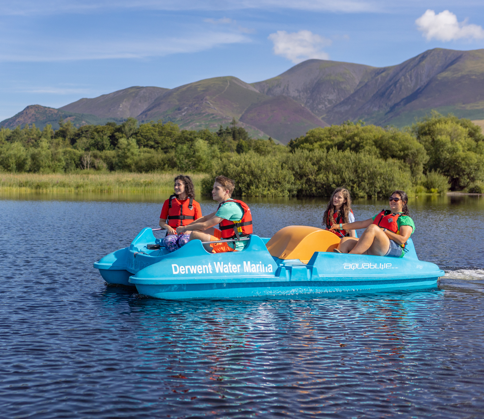 Hire a Pedalo on Derwent Water