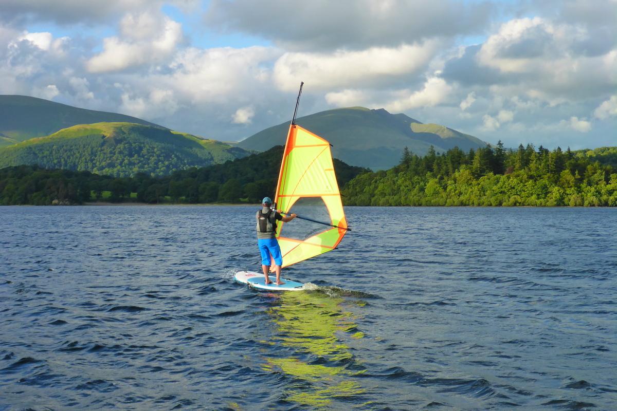 Windsurfing Taster Session Derwent Water Marina