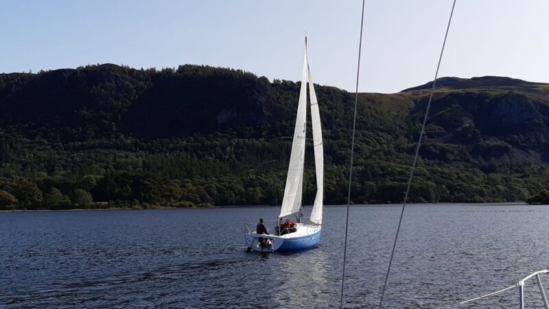 Maude on Derwentwater 1