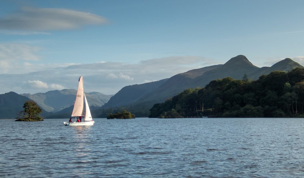 Sailing on Derwentwater