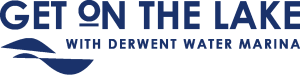 Derwentwater Marina logo - blue